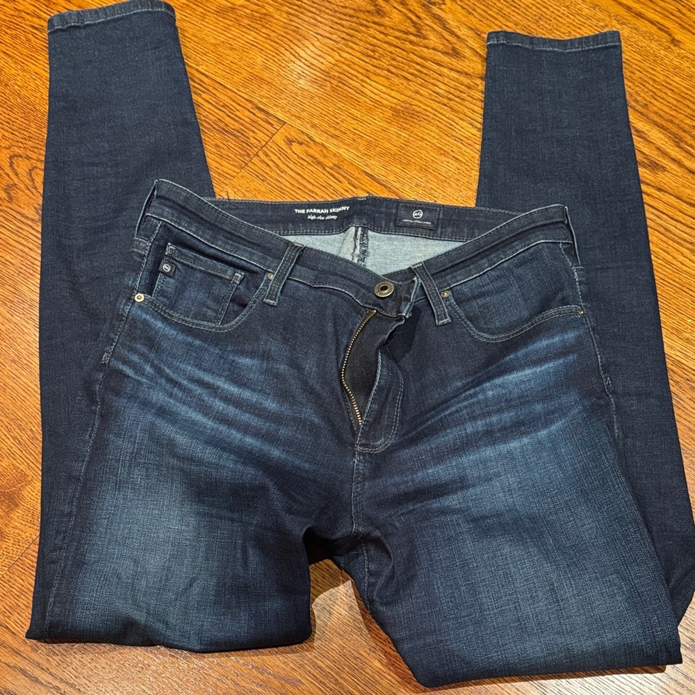 Dark Blue Denim Jeans